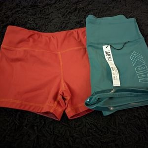 Athletic wear bundle 5shorts 3tops